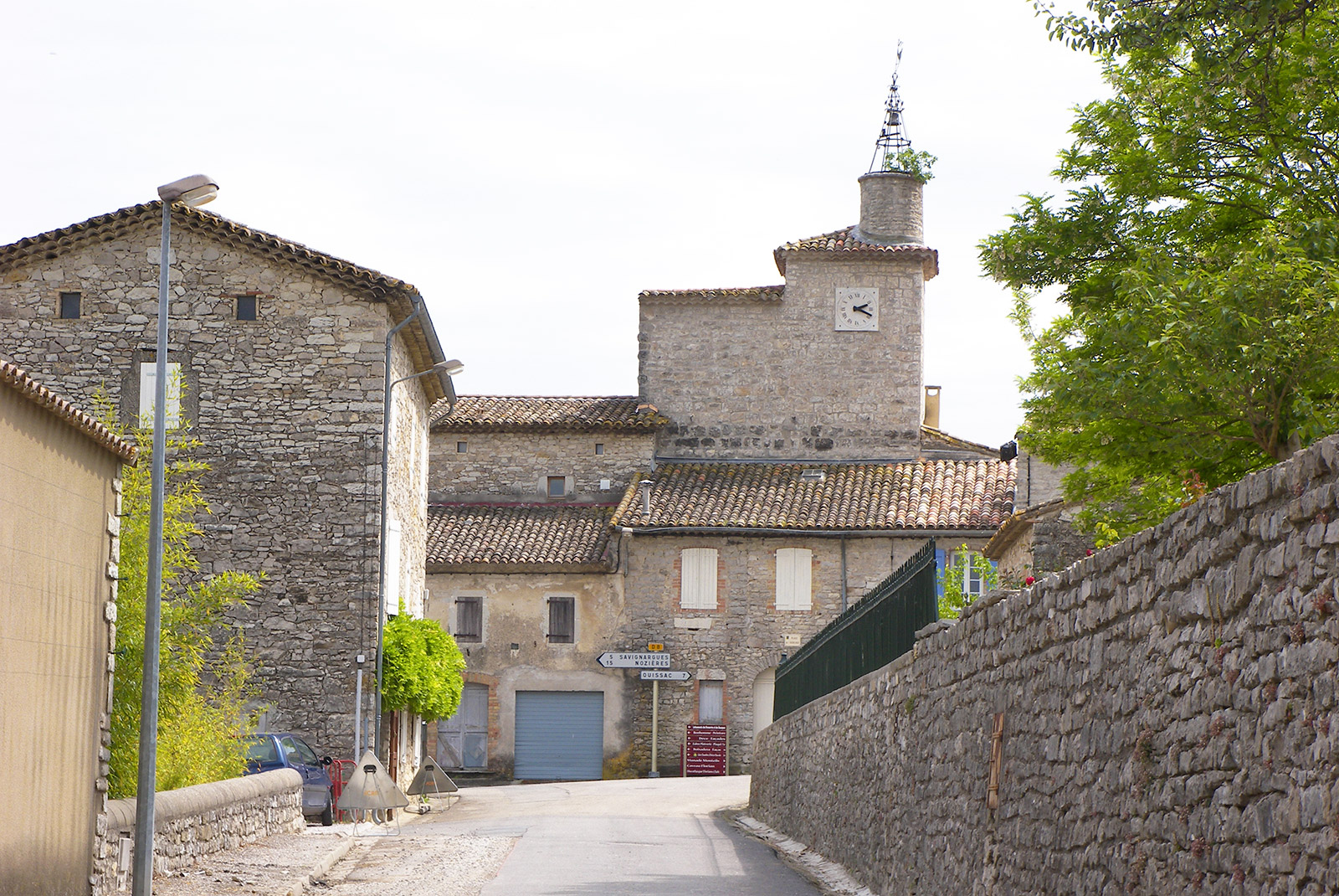 Logrian-Florian, petit village du Gard
